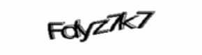 Security check image, please type the characters shown
