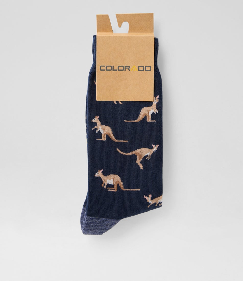 Kangaroo Multi Cotton Socks