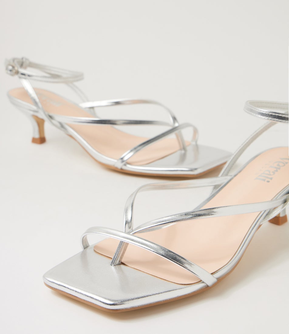 Maeve Silver Sandals