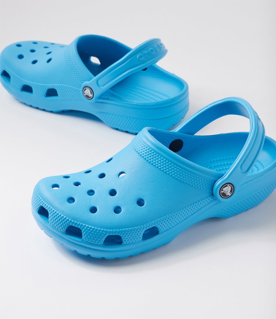 Classic M Venetian Blue Croslite Sandals