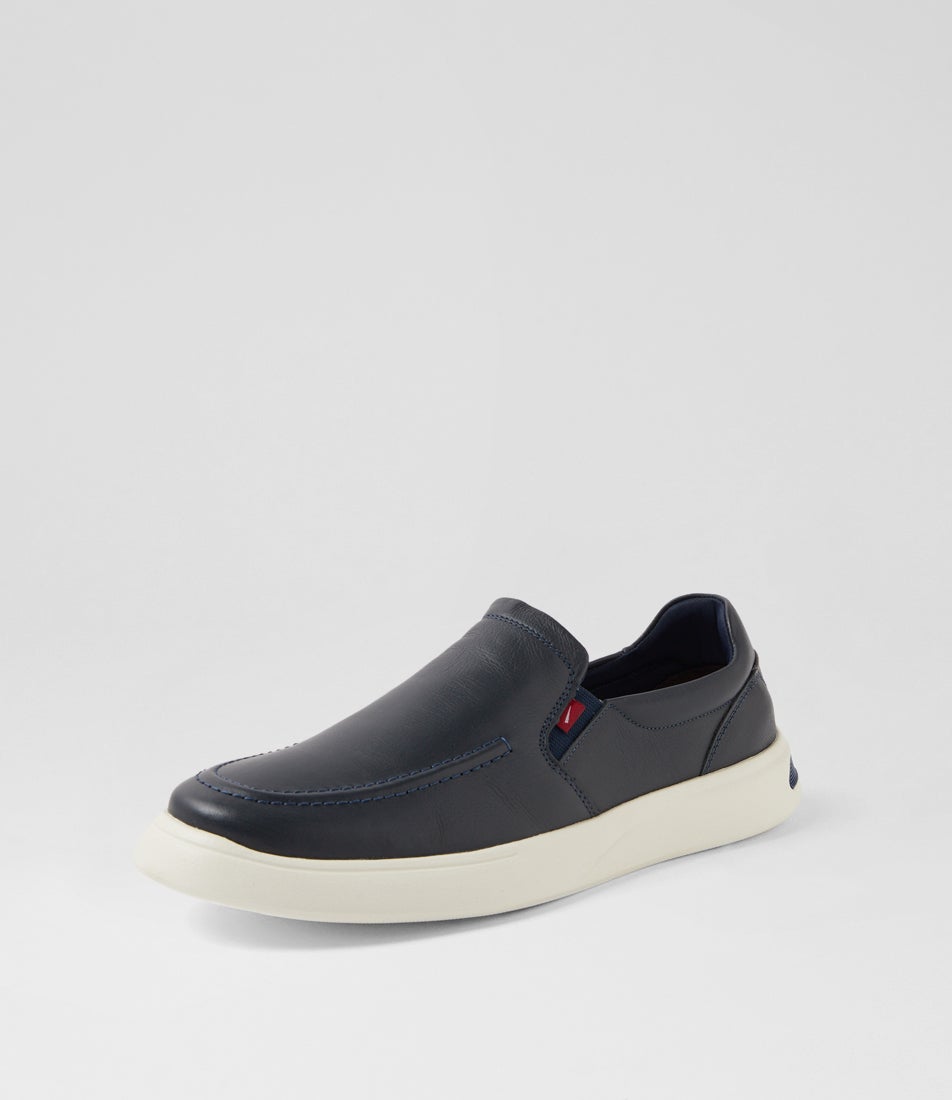 Milsey Marinho Leather Sneakers