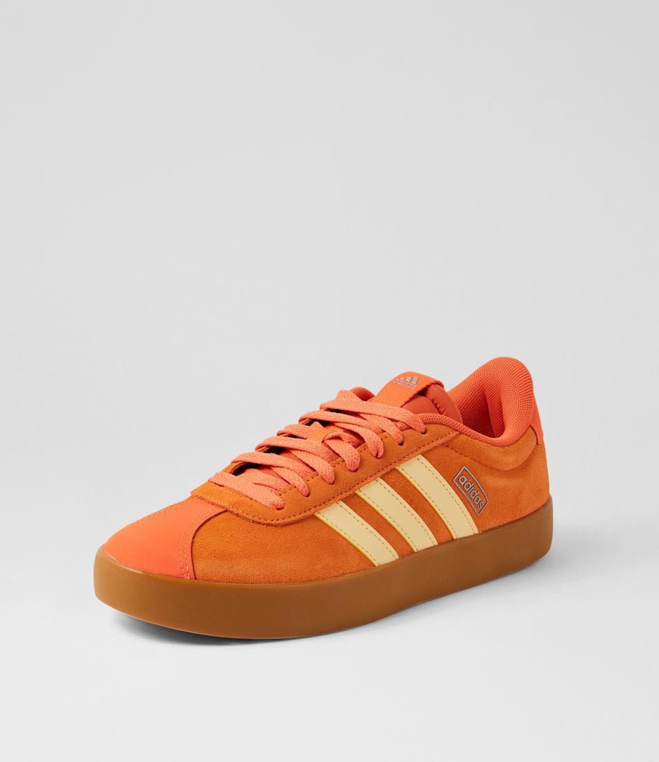 Vl Court 3 W Pure Orange Iron Fabric Sneakers