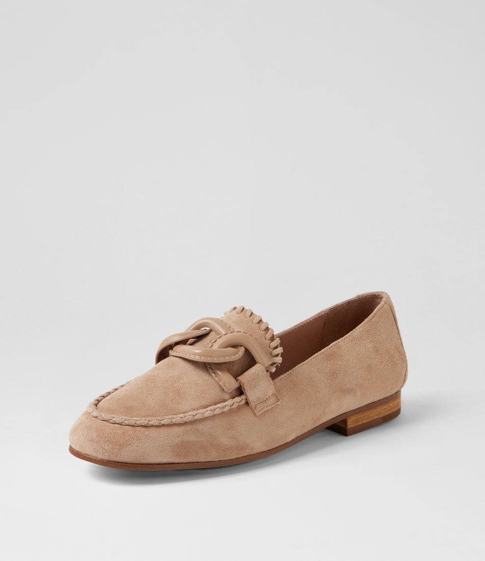 Ilkies Sandy Suede Flat Shoes