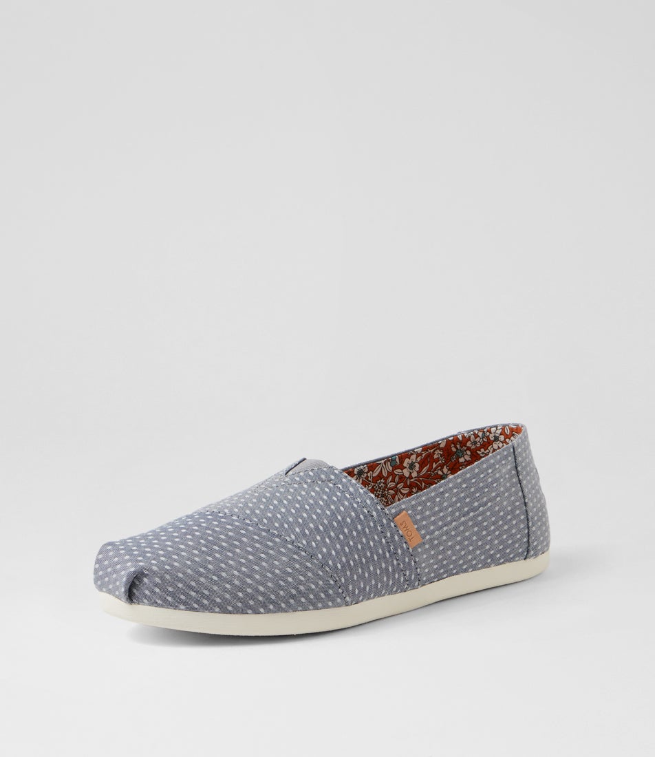 Alpargata Niagra Mist Canvas Flat Shoes