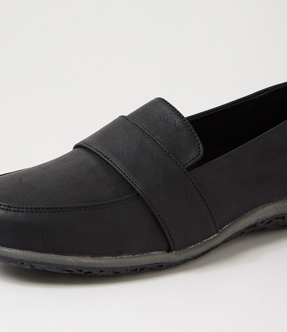 Sonto Black Flat Shoes