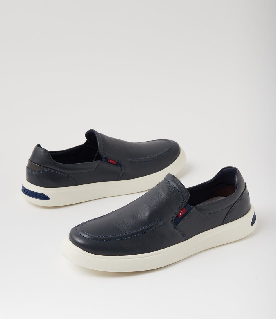 Milsey Marinho Leather Sneakers