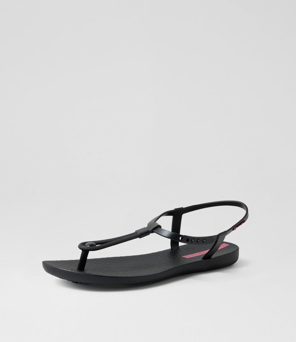 Class Slim Black Sandals