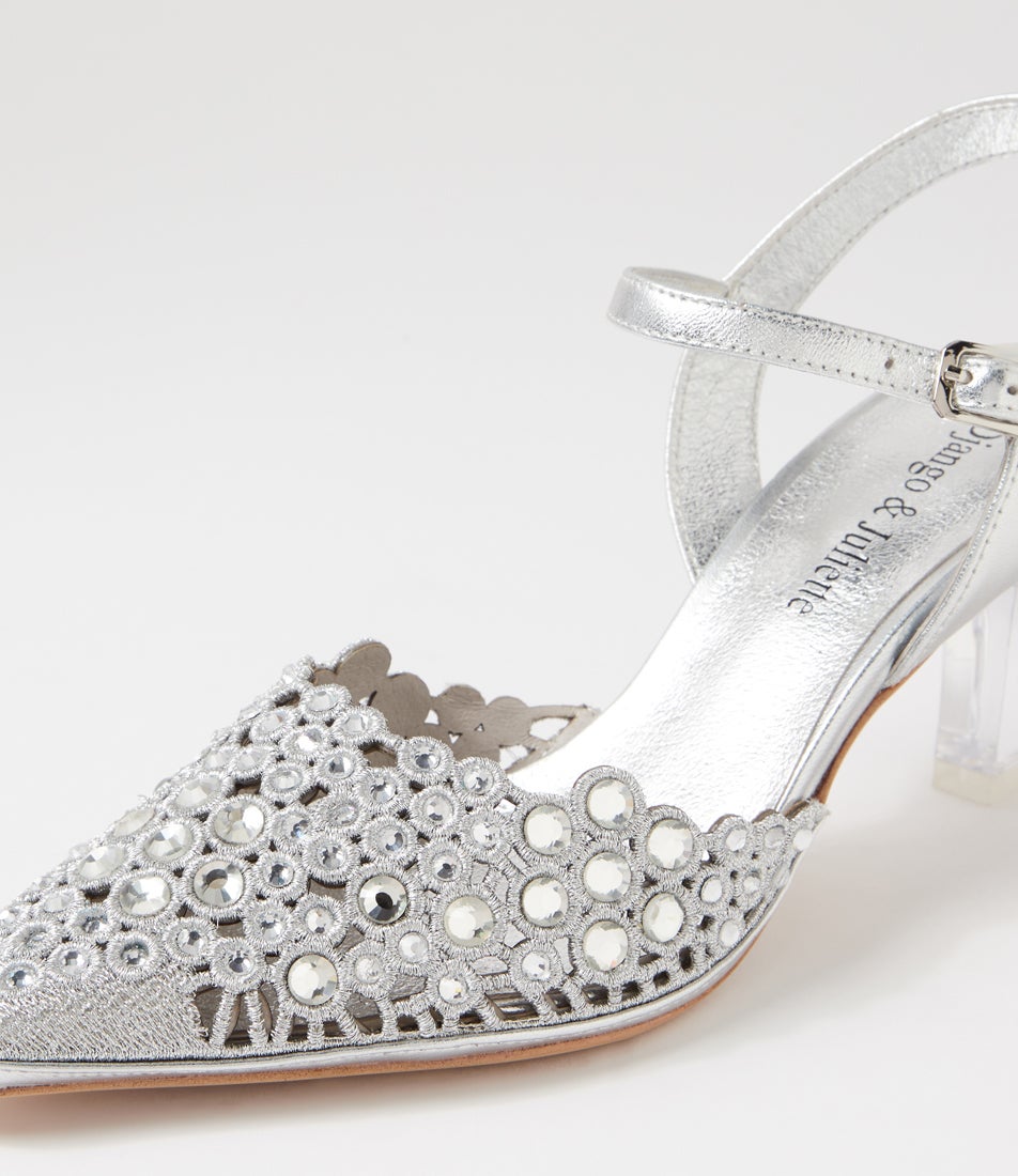 Kyler Silver Multi Heels
