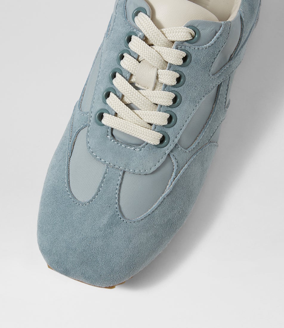 Liema Steel Blue Cream Multi Sneakers