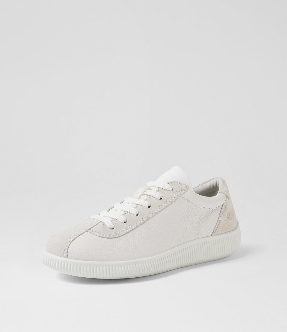 Soft Zero W White Shadow Leather Sneakers