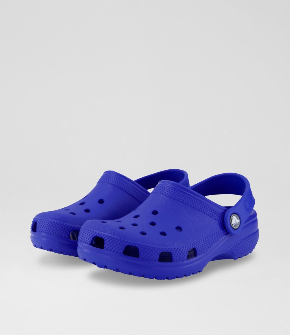 Classic Clog Junior Blue Bolt Sandals