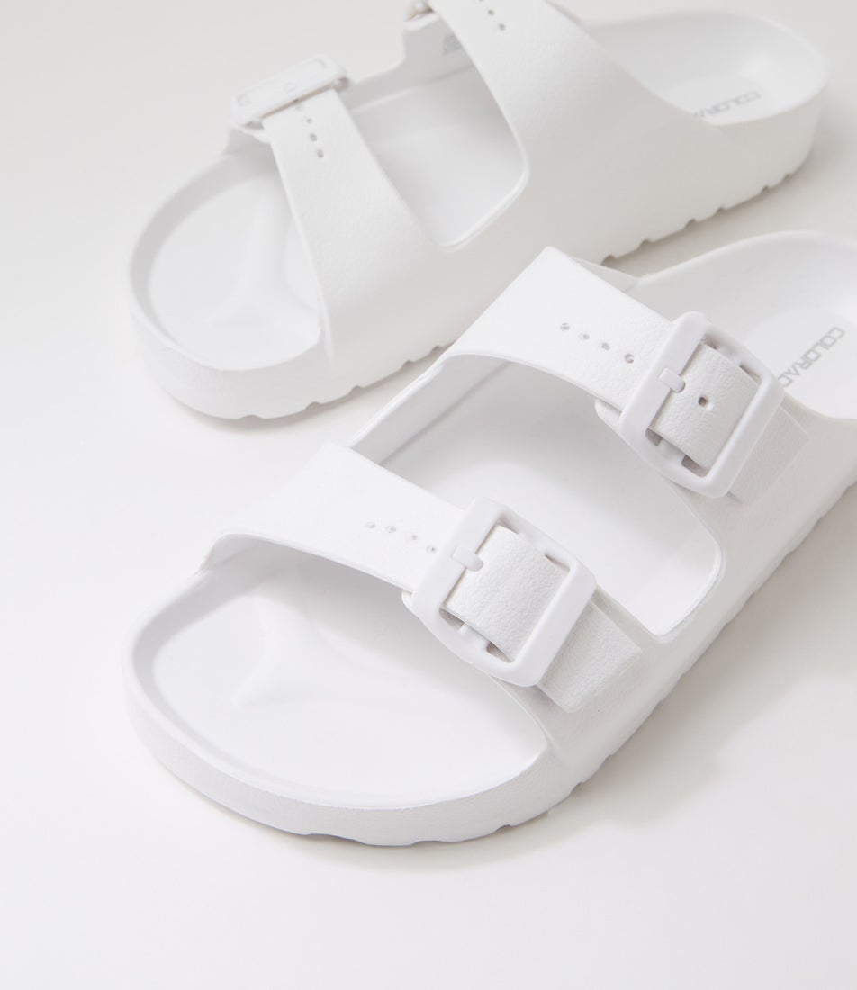 Poolside S White Eva Sandals