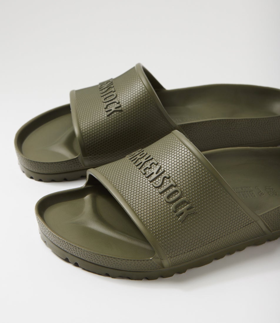 Barbados M Khaki Eva Slides