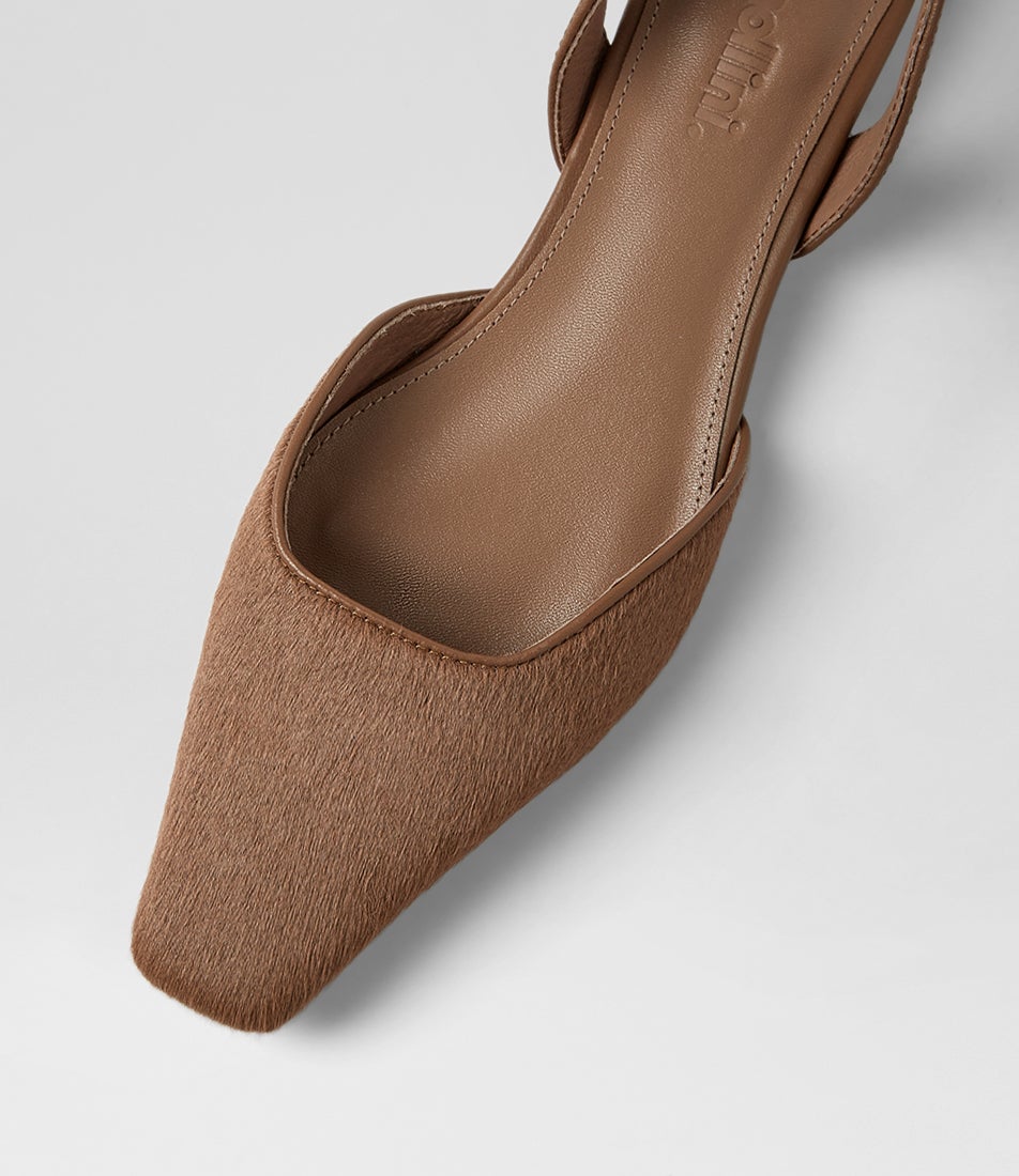 Oolee Mocca Pony Flat Shoes
