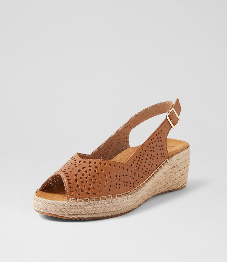 Krispe Xw Tan Leather Sandals