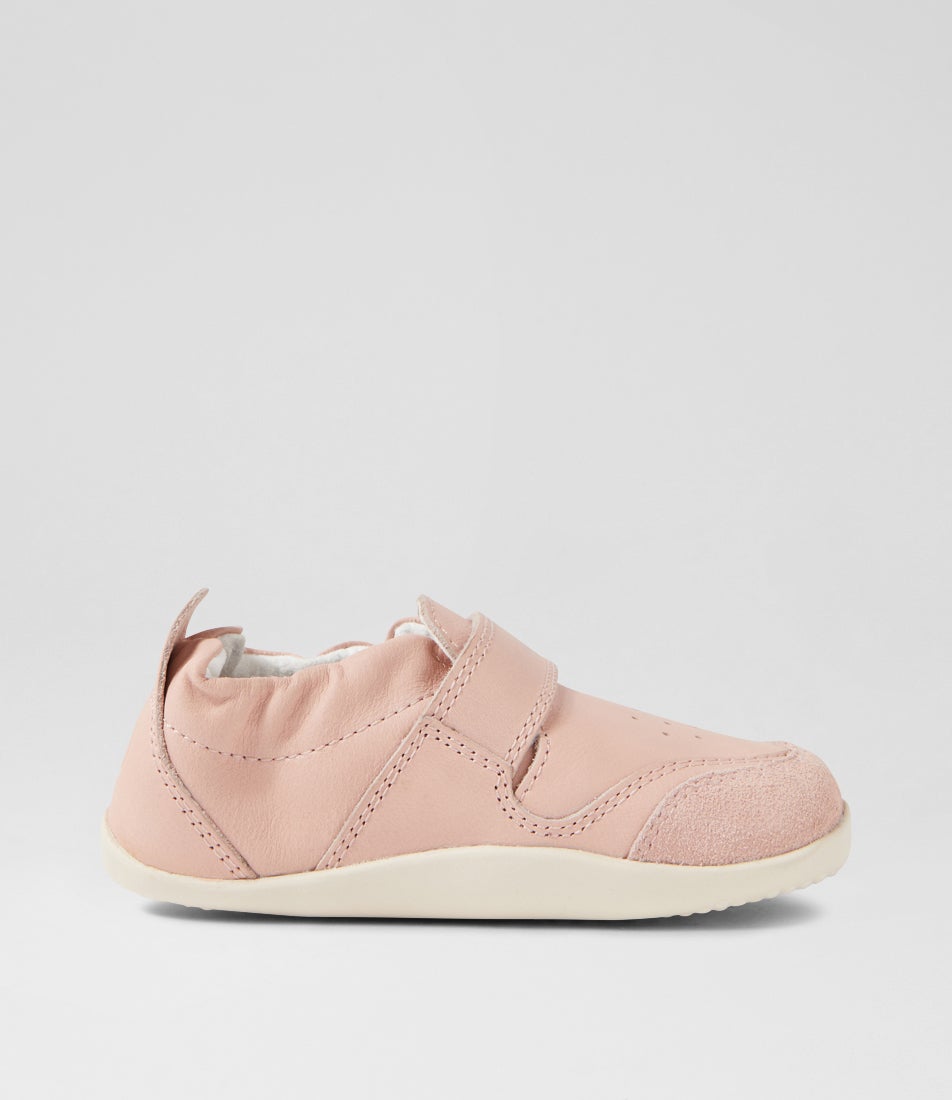 Xp Ripple Infant Cameo Rose Leather Flat Shoes