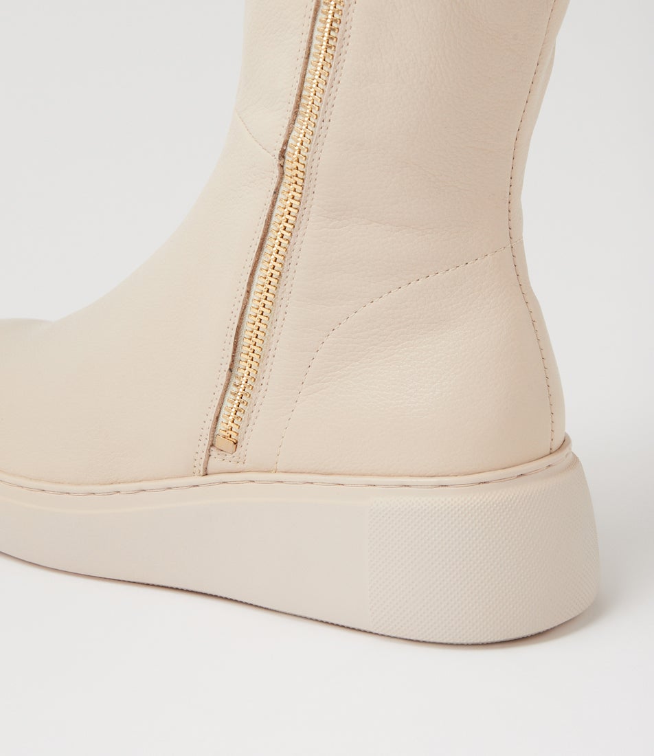 Yogue Vanilla Leather Calf Boots