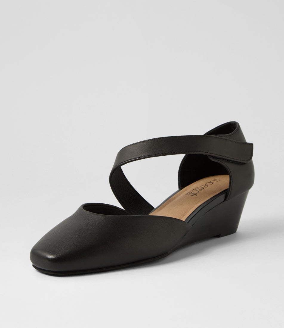 Sagie2 Black Leather Heels Sagie2 Black Leather Heels