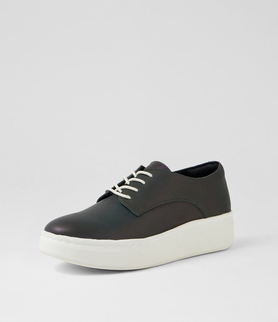 Derby City I Chameleon Leather Sneakers