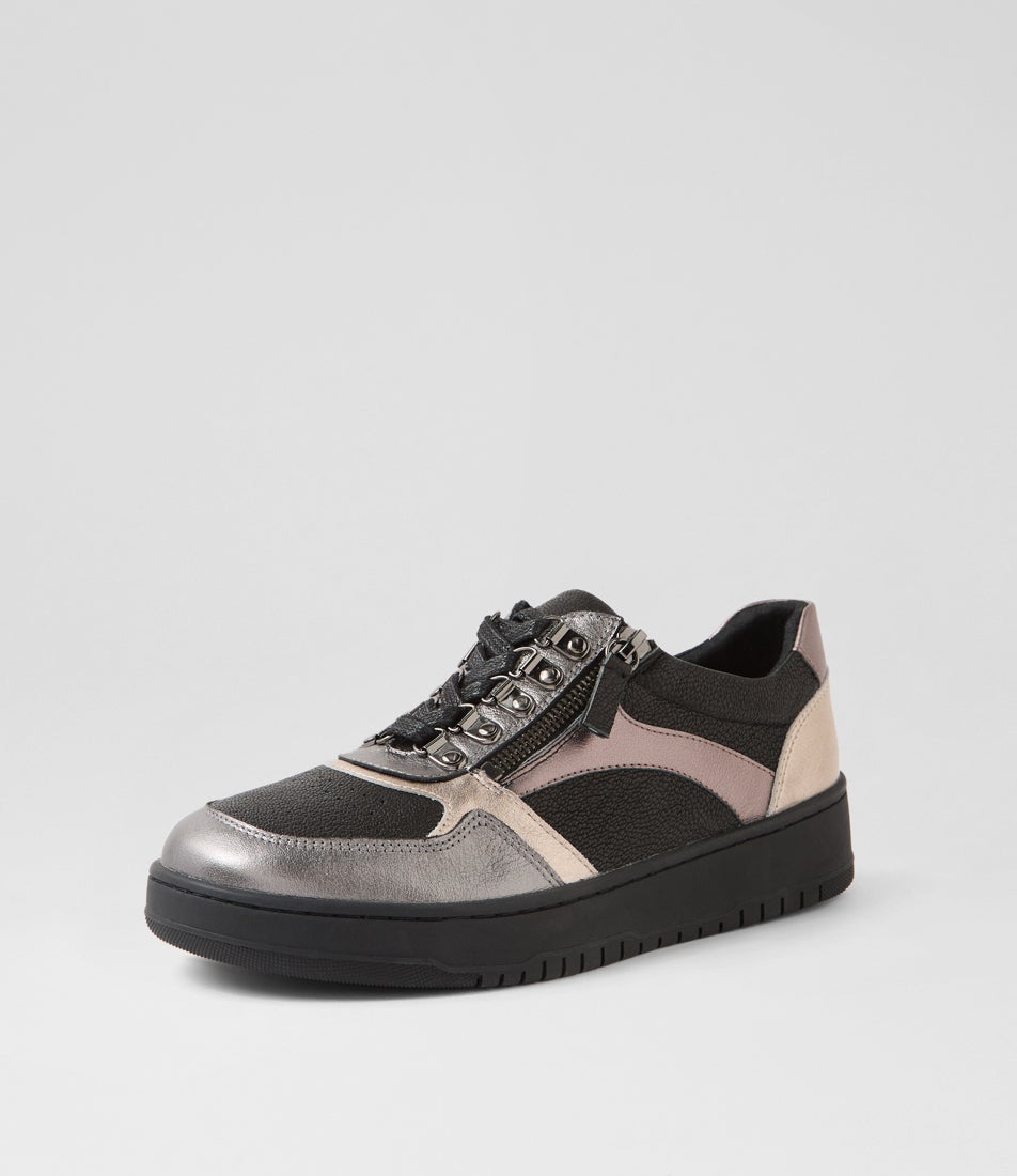 Hitchey Xw Black Multi Sneakers