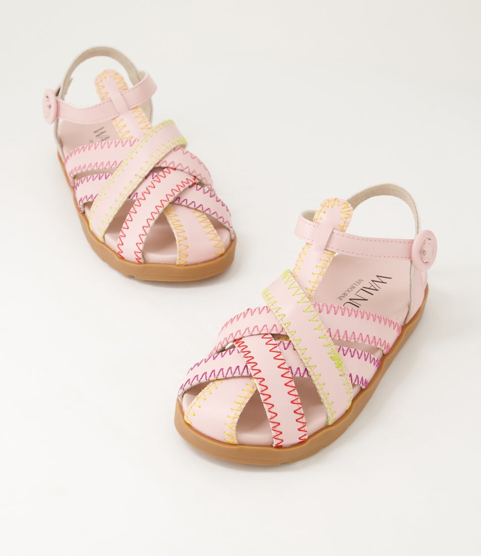 Lucia Junior Pink Sandals