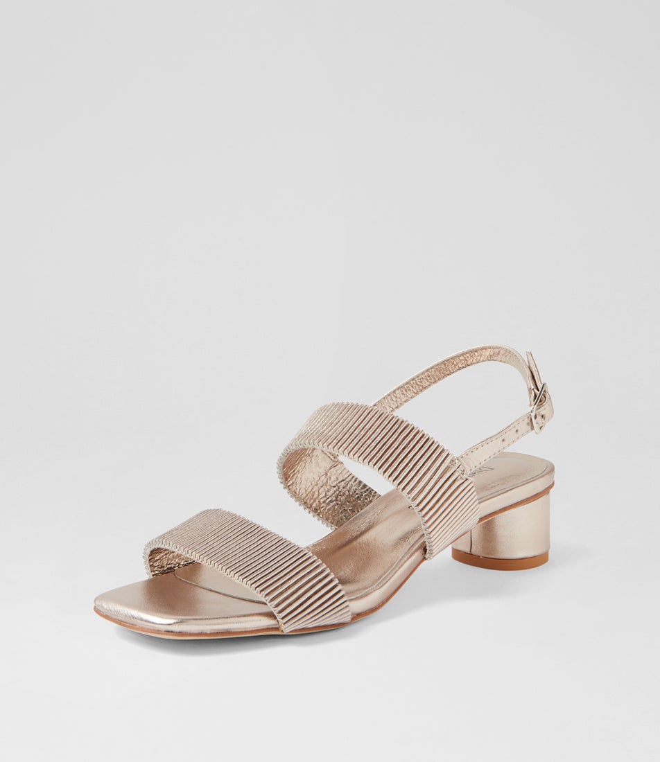 Hatsee Platino Leather Sandals