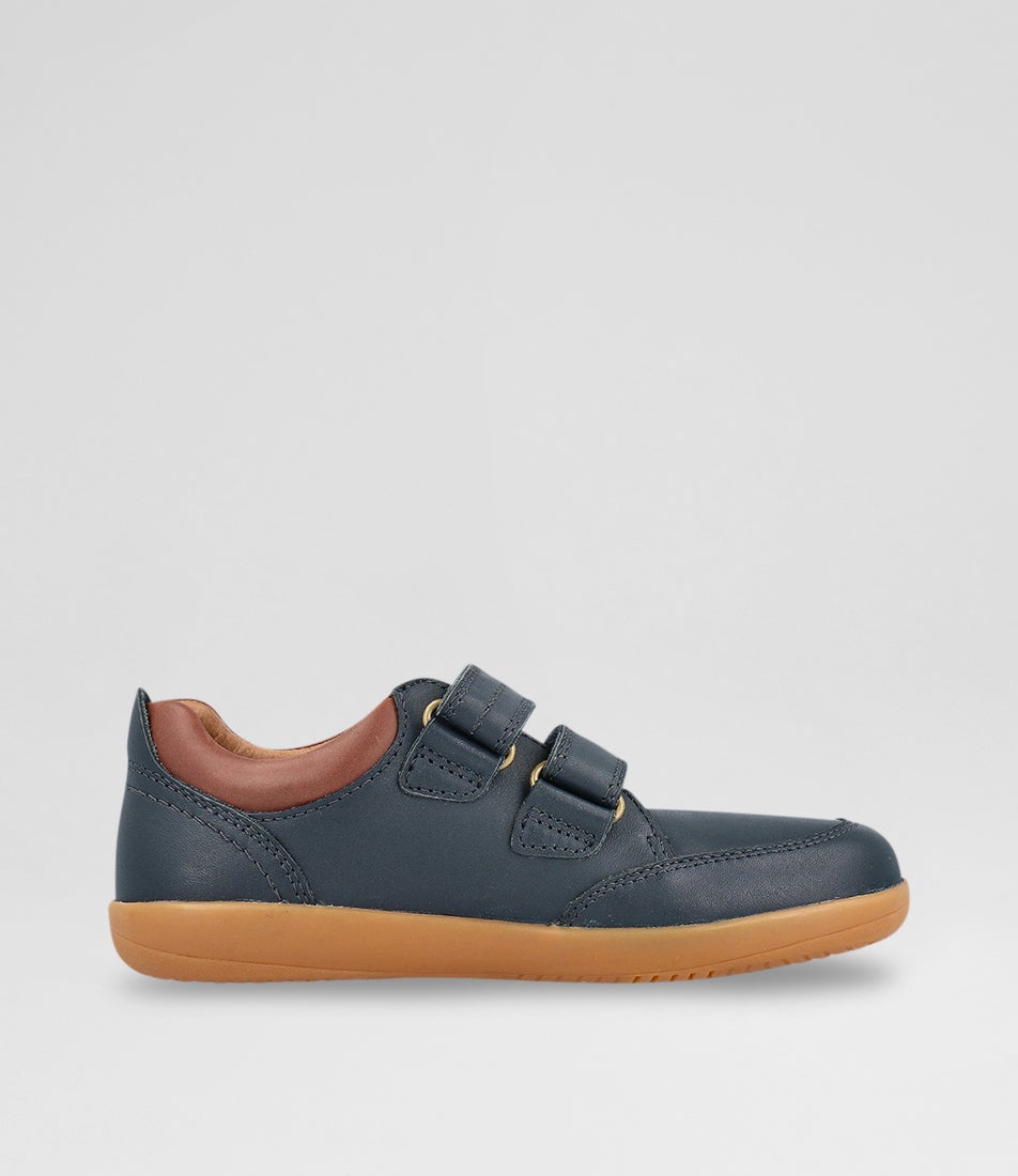 Kp Timber Low Junior Navy Leather Sneakers