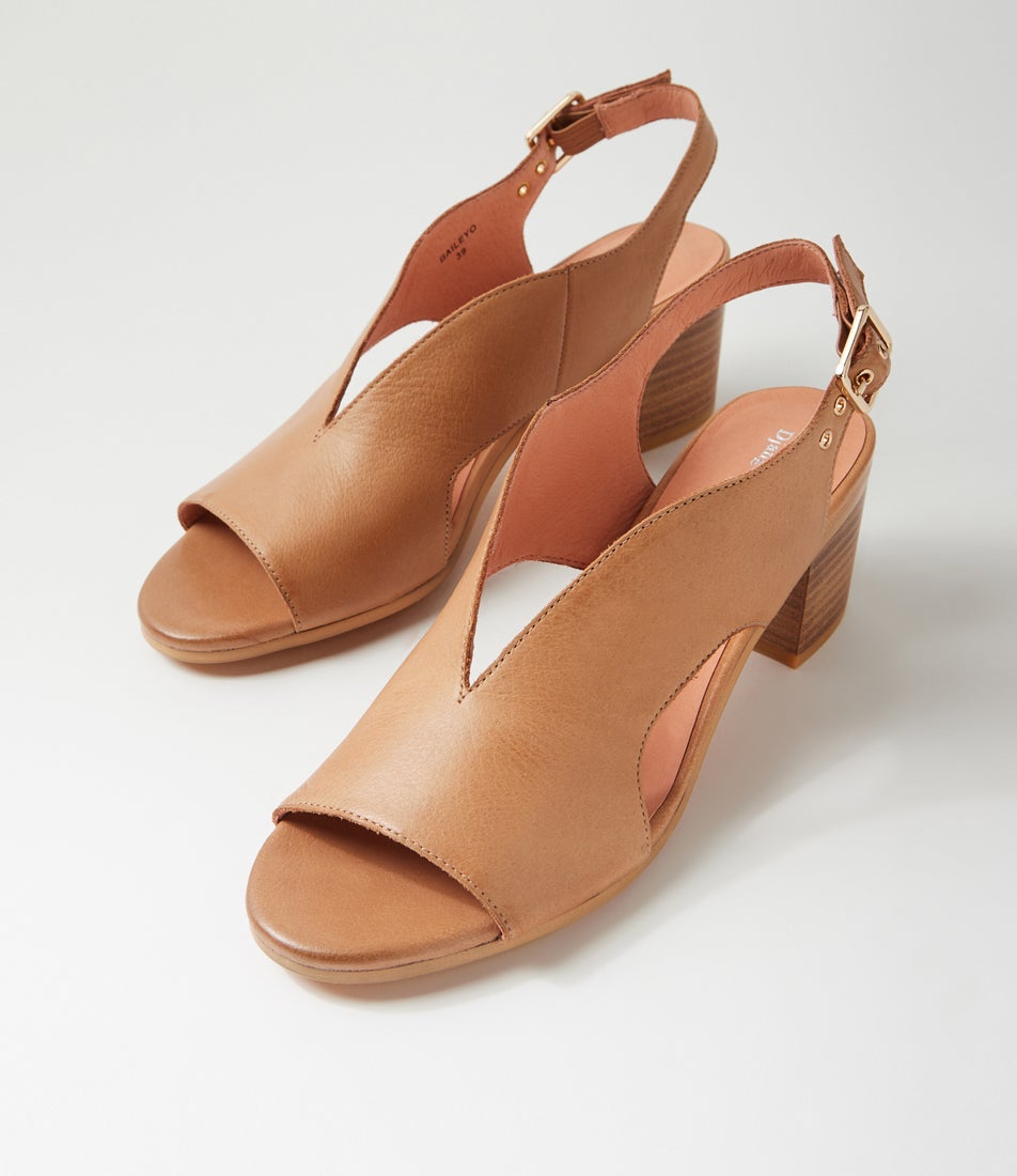 Baileyo Dark Tan Leather Sandals