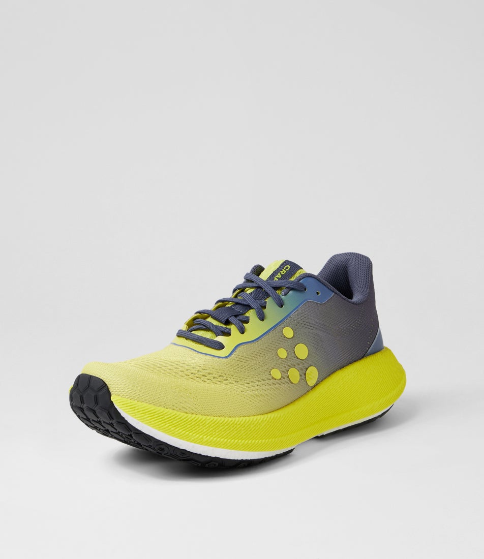 Pacer 2 M Neon Yellow Grey Mesh Sneakers Pacer 2 M Neon Yellow Grey Mesh Sneakers