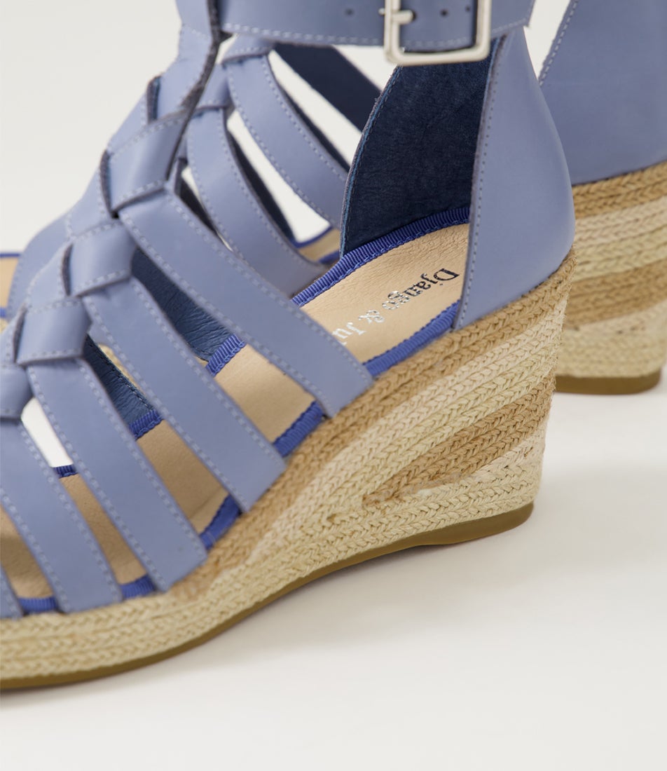 Pelony Denim Multi Leather Sandals