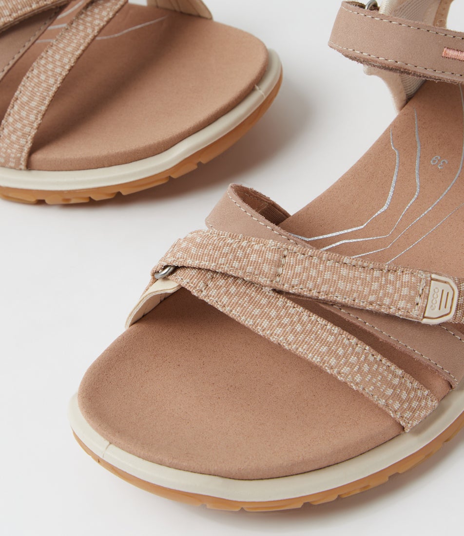 Offroad Roam W Nude Limestone Leather Sandals