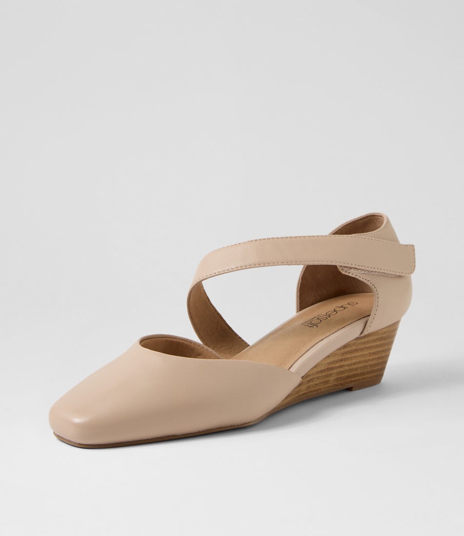 Sagie2 Nude Leather Heels Sagie2 Nude Leather Heels
