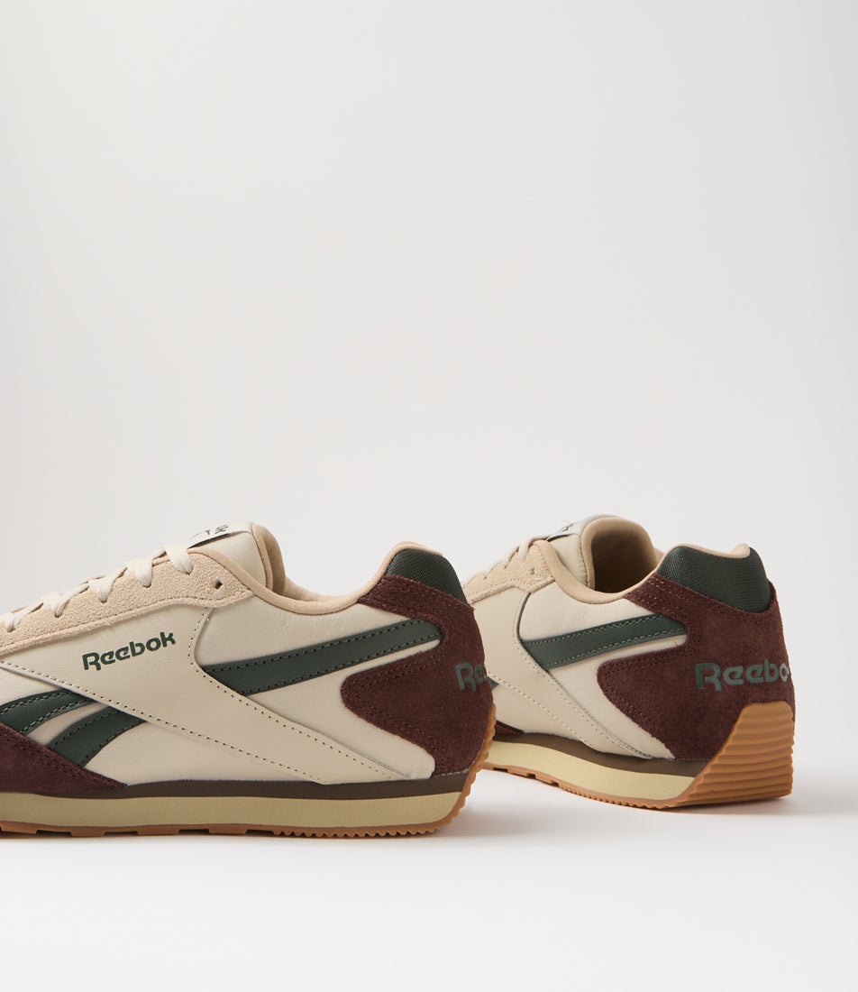 Glide Low M Beige Campus Brown Green Fabric Sneakers Glide Low M Beige Campus Brown Green Fabric Sneakers
