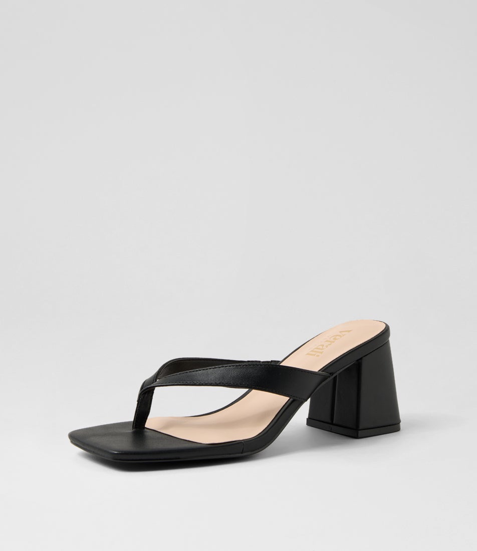 Stoked Black Sandals