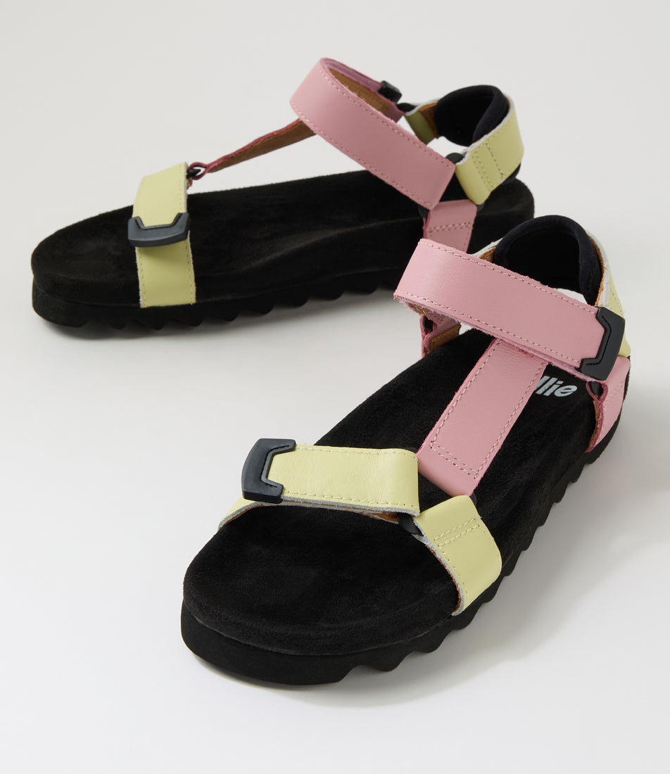 Sandal Tooth Wedge Sorbet Leather Sandals
