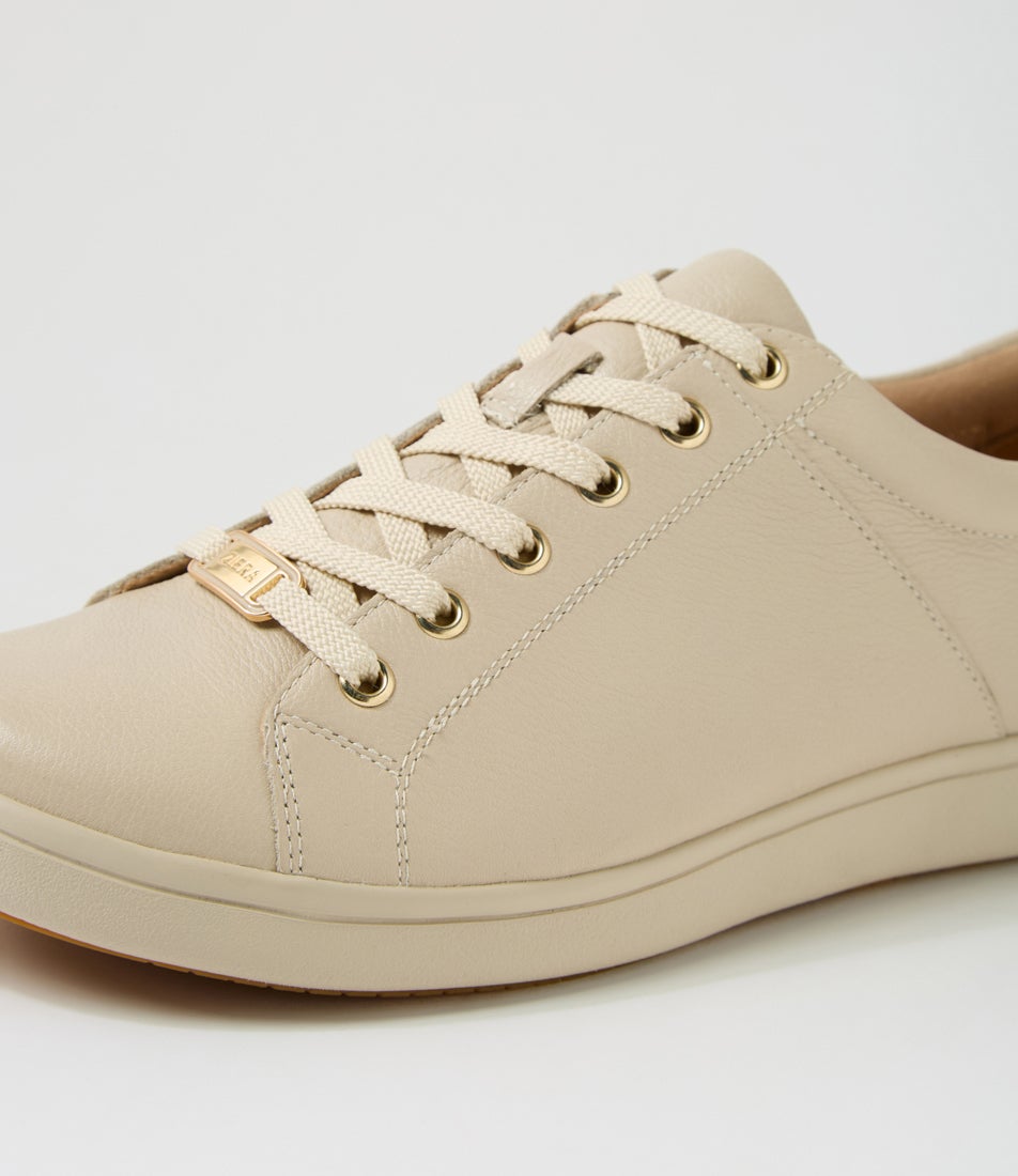 Delilah Xf Almond Leather Sneakers