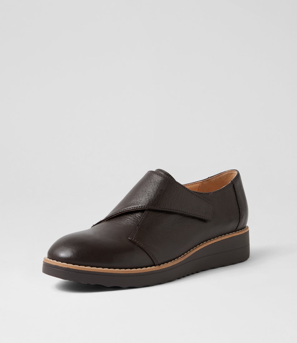 Oroz Choc Leather Flat Shoes