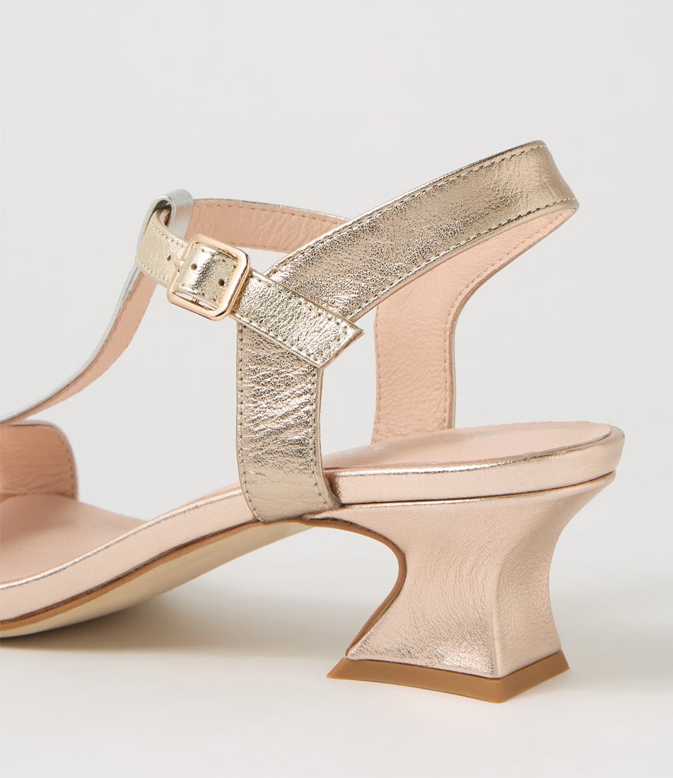 Wernice Metallic Multi Leather Sandals