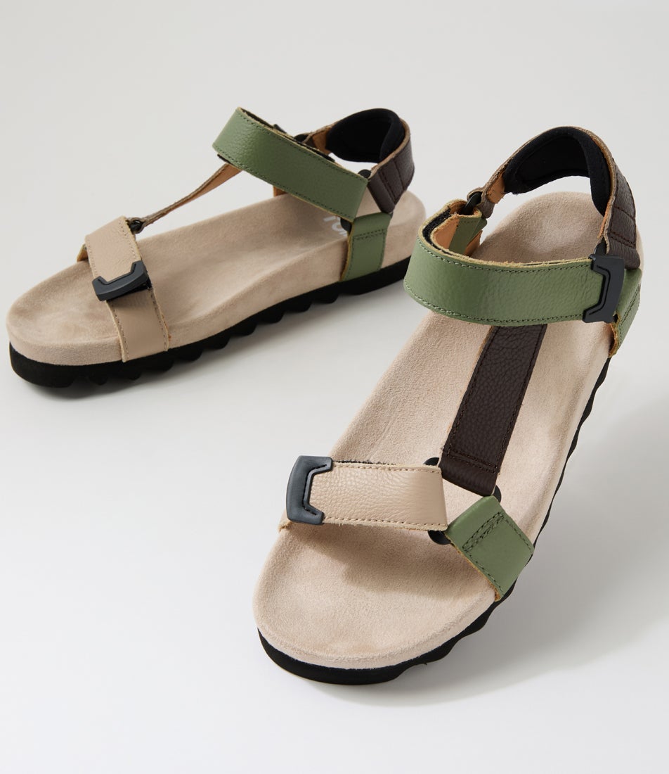 Sandal Tooth Wedge Trail Leather Sandals