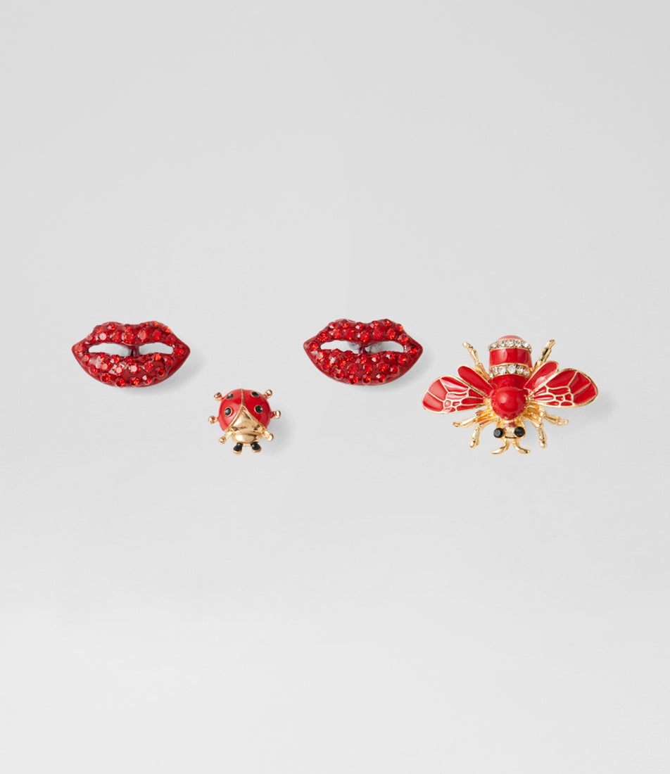 Bling Lips Multi Metal Charm Pack