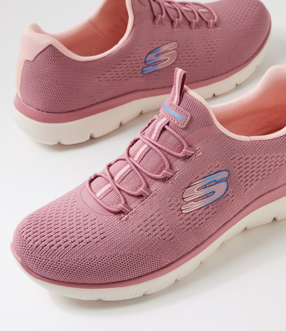 Summits Mauve Mesh Sneakers Summits Mauve Mesh Sneakers