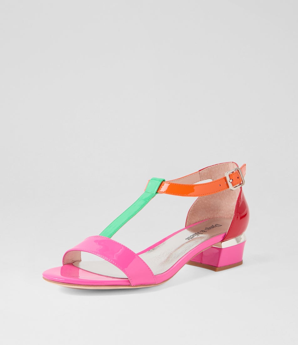 Tiffanis Pink Patent Leather Sandals