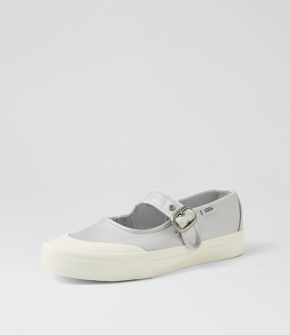 Mary Jane W Satin Silver Sneakers Mary Jane W Satin Silver Sneakers