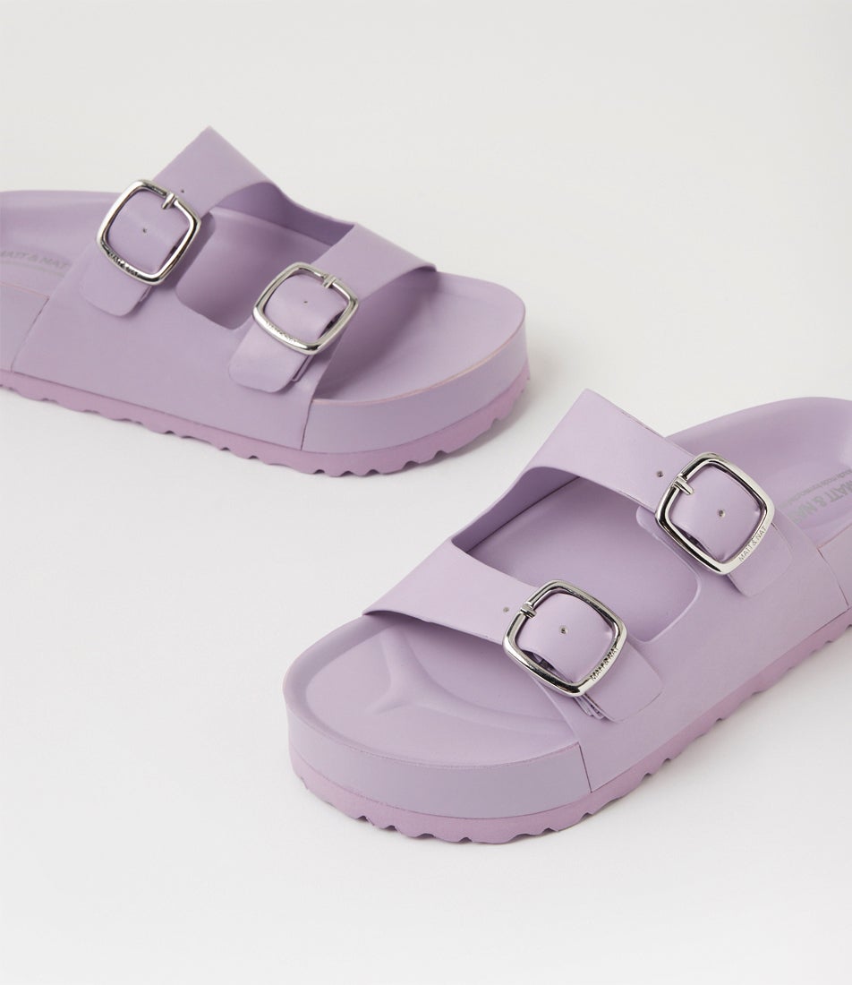 Olaya Lilac Pu Slides