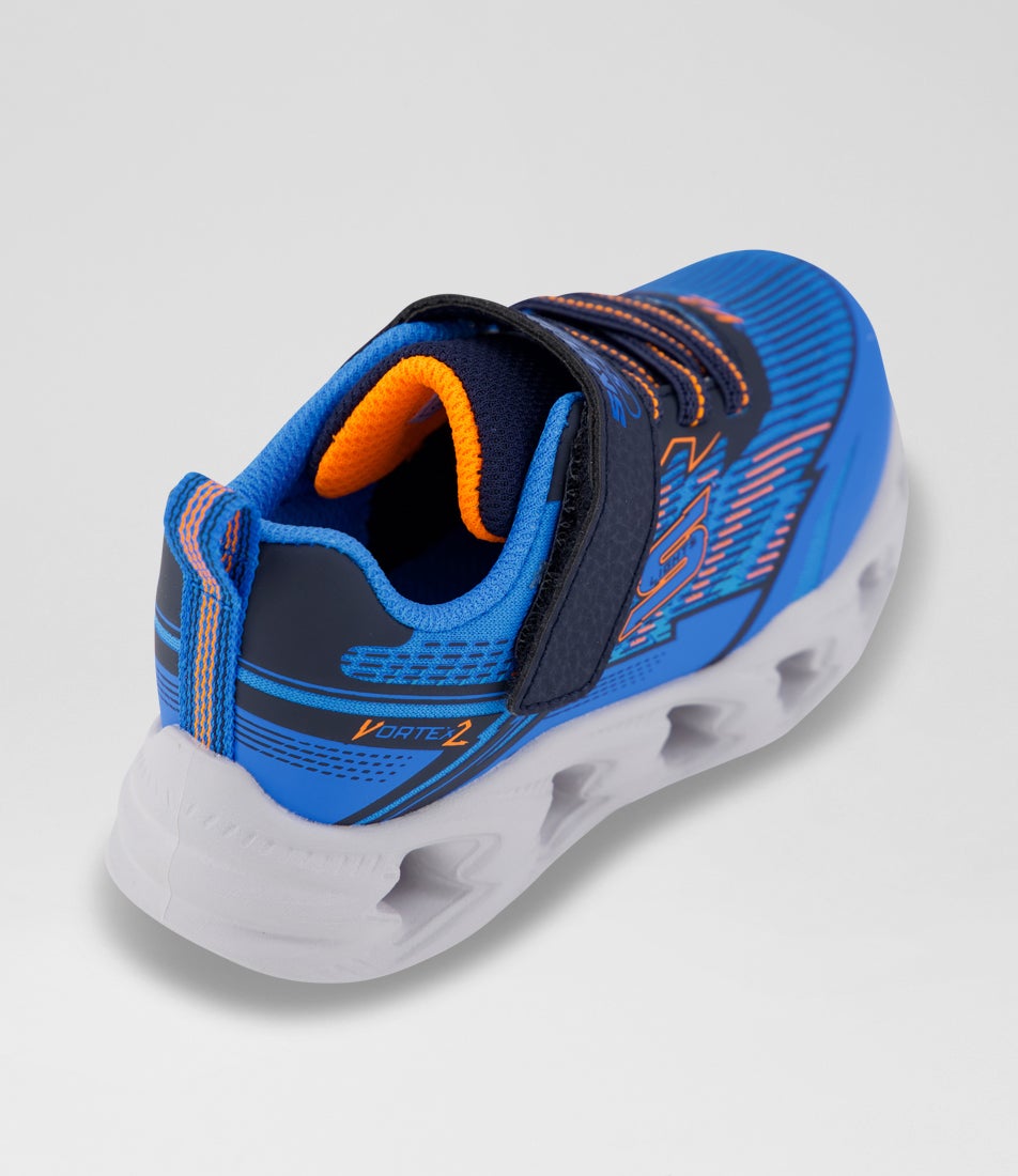 Vortex 2 Toddler Blue Navy Fabric Sneakers