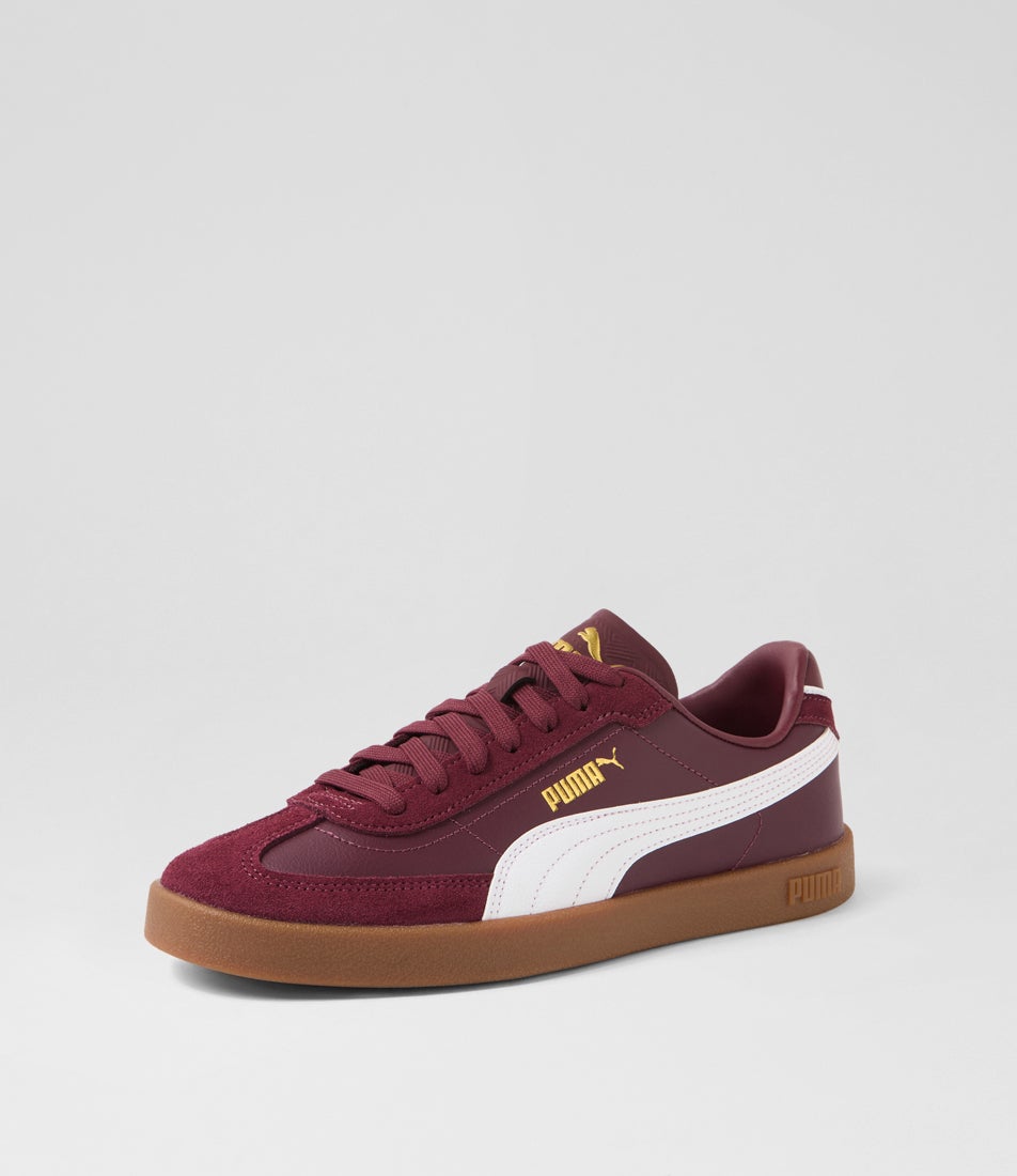 Puma Club 2 Era W Ruby Shimmer White Sneakers