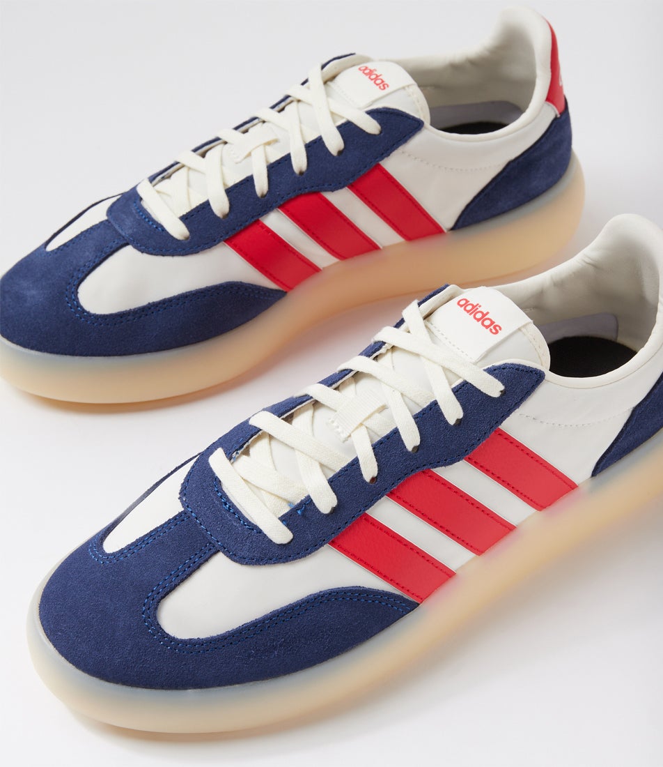 Barreda Decode M Off White Pure Ruby Dark Blue Sneakers