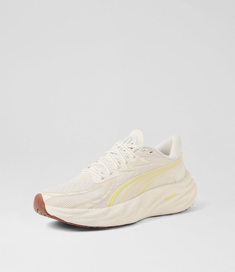 Velocity Nitro 4 W Warm White Gold Moon Fabric Sneakers