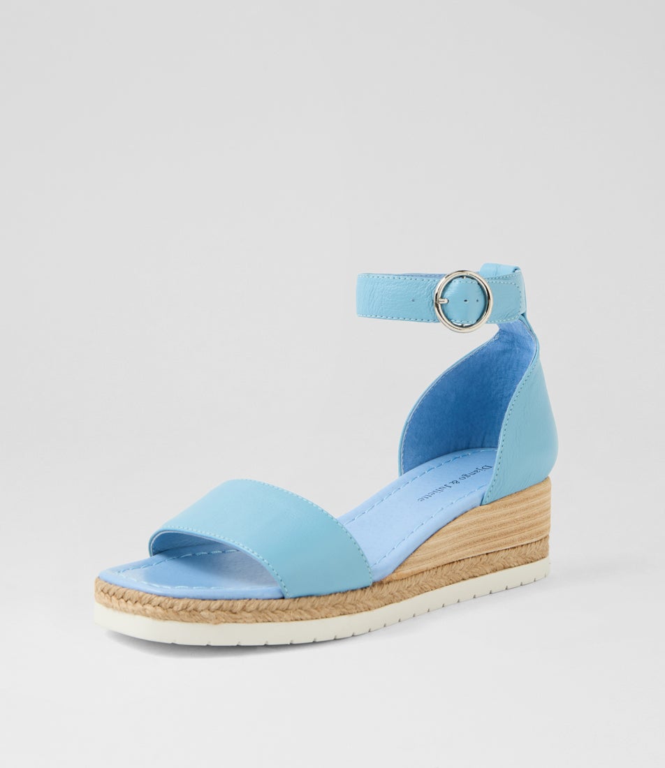 Idola New Blue Leather Sandals