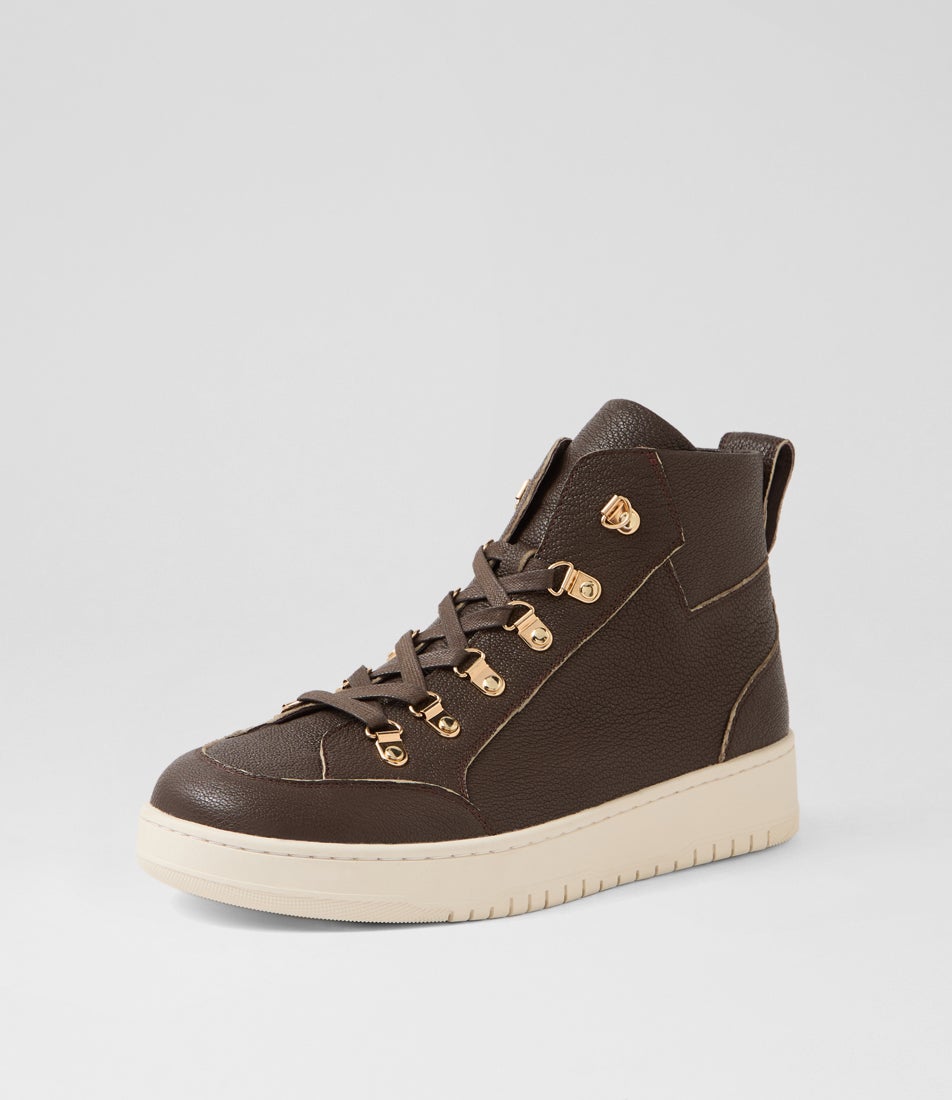 Hollens Xw Choc Leather Ankle Boots